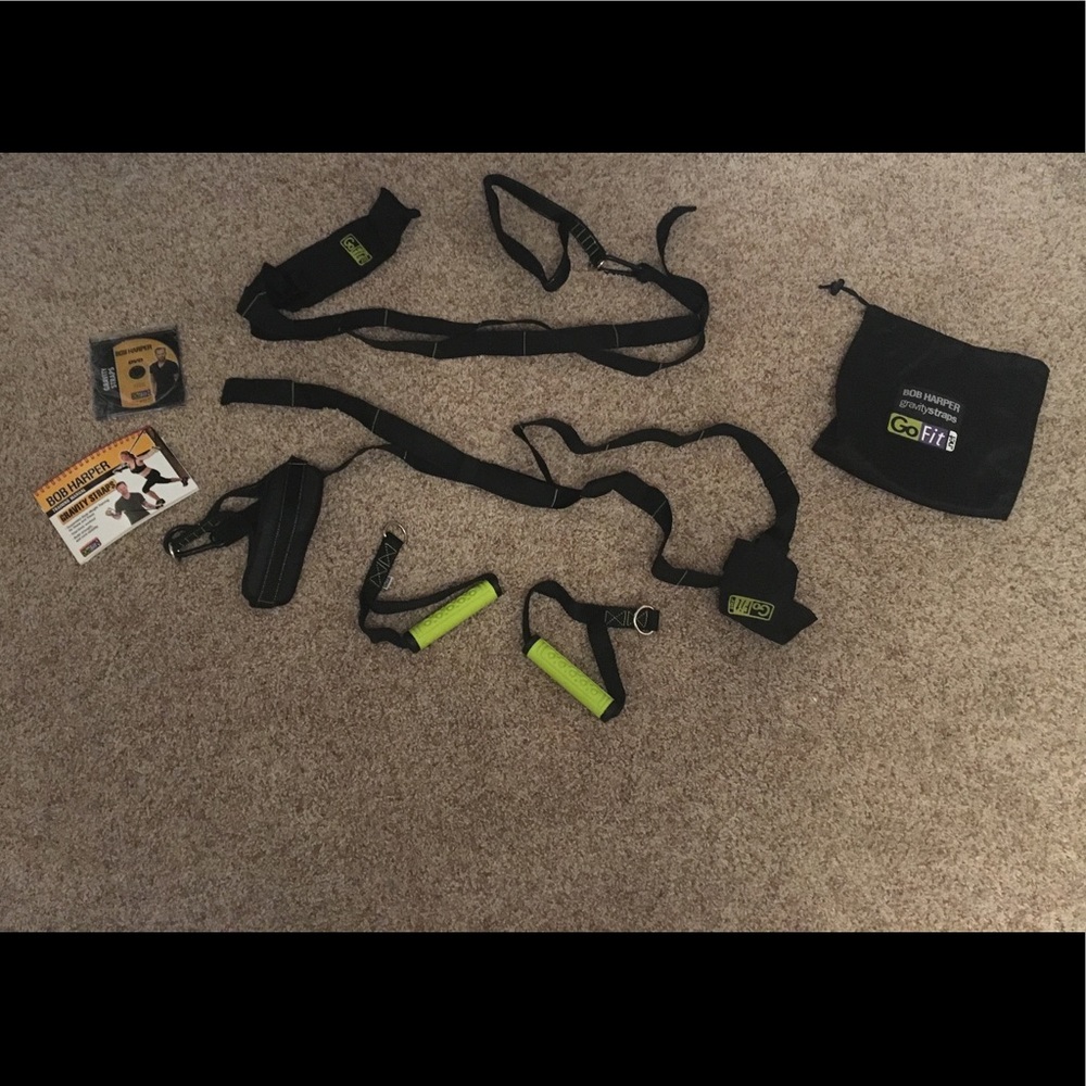 BOB HARPER GRAVITY STRAPS SET with bag
